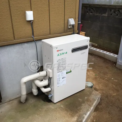 交換後の給湯器（ノーリツ OTQ-C4705SAY BL）