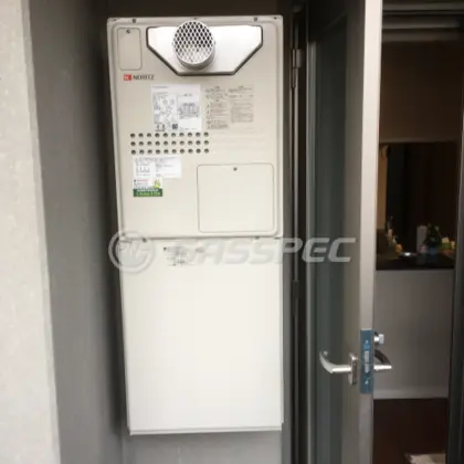 施工後の暖房熱源機（ノーリツ GTH-2445AWX3H-T-1 BL）