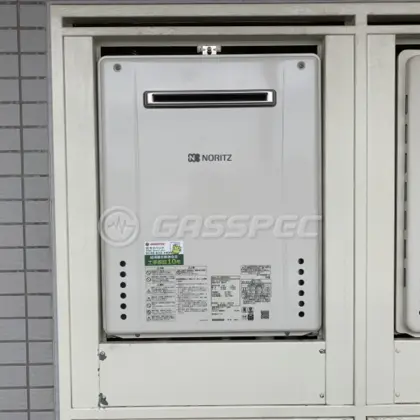 施工後の給湯器（ノーリツ GT-2460SAWX-1 BL）