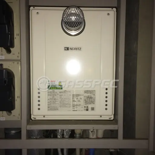 交換後の給湯器（ノーリツ GT-2460SAWX-T-1 BL）