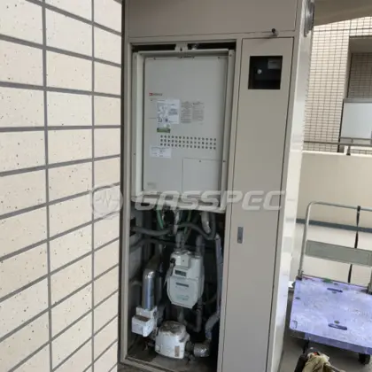 施工後の暖房熱源機（ノーリツ GTH-2444AWX3H-H-1 BL）