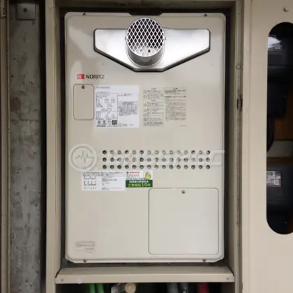 施工後の暖房熱源機（ノーリツ GTH-2444AWX3H-T-1 BL）