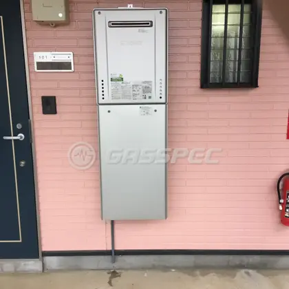 施工後の給湯器（ノーリツ GT-C2462AWX BL）