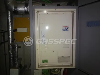 施工後の暖房熱源機（リンナイ RUFH-V2403AU2-3(B)）