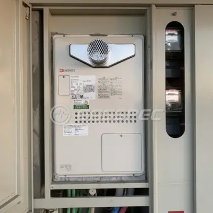 施工後の暖房熱源機（ノーリツ GTH-2444SAWX3H-T-1 BL）