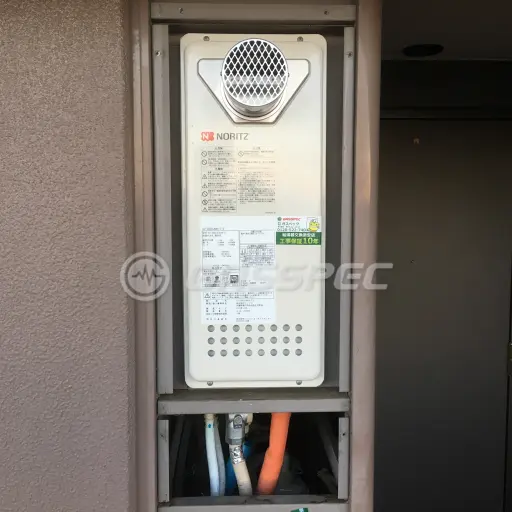 交換後の給湯器（ノーリツ GT-2053SAWX-T-2 BL）