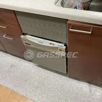 施工前のビルトイン食洗機（RKW-C401CSA）