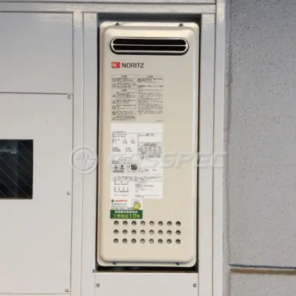 施工後の給湯器（ノーリツ GT-2053SAWX-2 BL）