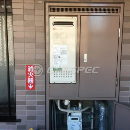 施工後の給湯器（ノーリツ GT-1653SAWX-2 BL）
