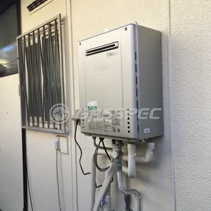 施工後の給湯器（ノーリツ GT-C2462SAWX BL）