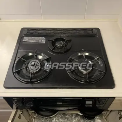 施工前のビルトインガスコンロ（DG3295NR）