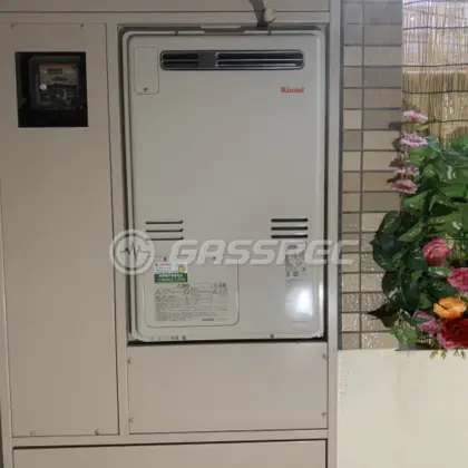 施工後の暖房熱源機（リンナイ RUFH-A2400AW2-3）