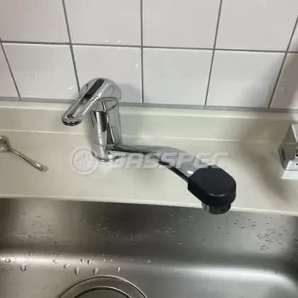 施工前の水栓・蛇口