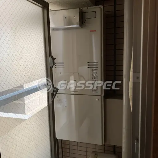 交換後の給湯器（リンナイ RUFH-A2400AA2-3）