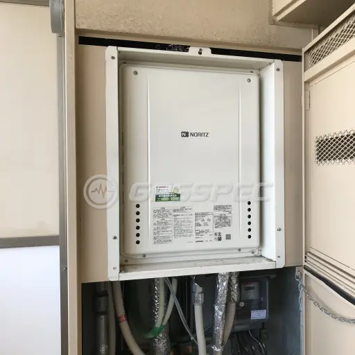 交換後の給湯器（ノーリツ GT-2460SAWX-H-1 BL）