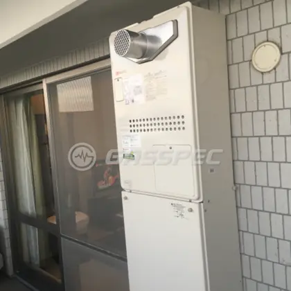 施工後の暖房熱源機（ノーリツ GTH-2444AWX3H-T-1 BL）