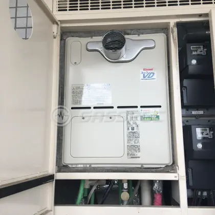 施工後の暖房熱源機（リンナイ RVD-A2400AT2-3(A)）