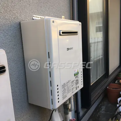 施工後の給湯器（ノーリツ GT-2460SAWX-1 BL）