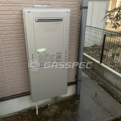 施工後の給湯器（ノーリツ GT-C2462SAWX BL）
