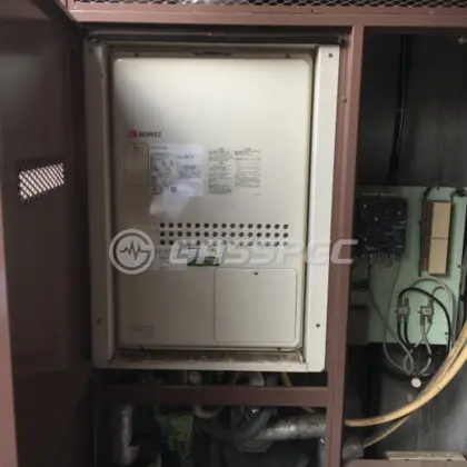 施工後の暖房熱源機（ノーリツ GTH-2444SAWX3H-H-1 BL）