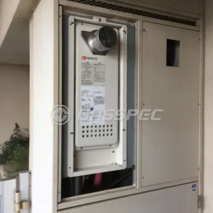 施工後の給湯器（ノーリツ GT-2053SAWX-T-2 BL）