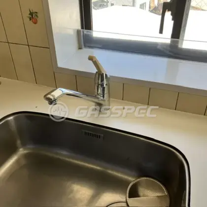 施工前の水栓・蛇口