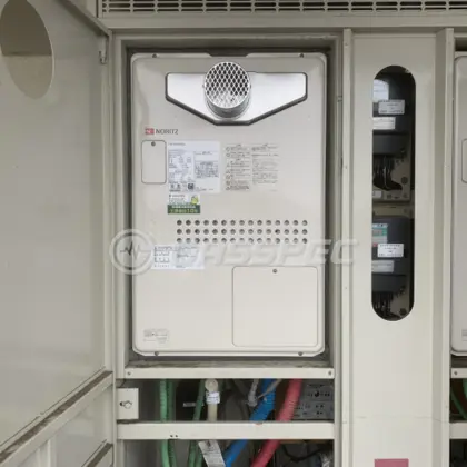 施工後の暖房熱源機（ノーリツ GTH-2444AWX3H-T-1 BL）