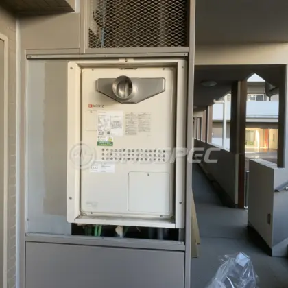 施工後の暖房熱源機（ノーリツ GTH-2444AWX3H-T-1 BL）