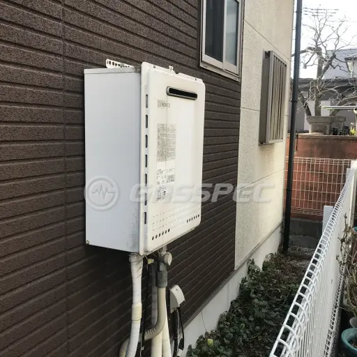 交換前の給湯器（ノーリツ GT-2428SAWX）