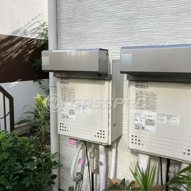 交換前の給湯器（ノーリツ GT-C2454SAWX）