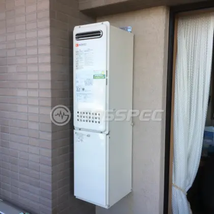 施工後の給湯器（ノーリツ GT-2053SAWX-2 BL）
