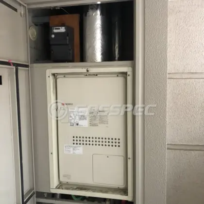 施工後の暖房熱源機（ノーリツ GTH-2444AWX3H-H-1 BL）