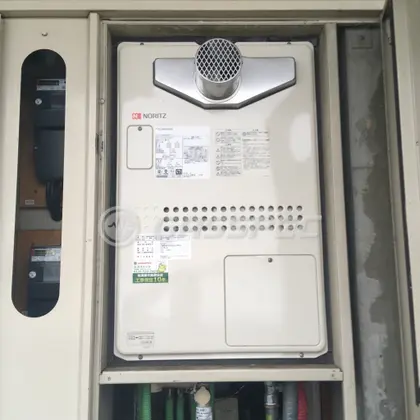 施工後の暖房熱源機（ノーリツ GTH-2444AWX3H-T-1 BL）