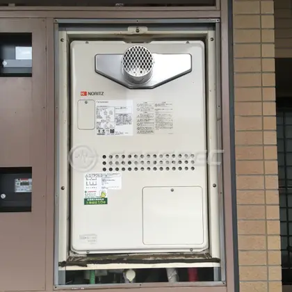 施工後の暖房熱源機（ノーリツ GTH-2444SAWX3H-T-1 BL）