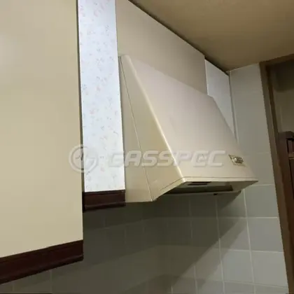 施工前のレンジフード