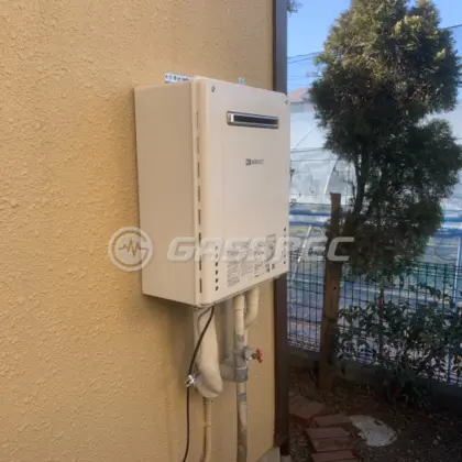 施工後の給湯器（ノーリツ GT-2060SAWX-1 BL）