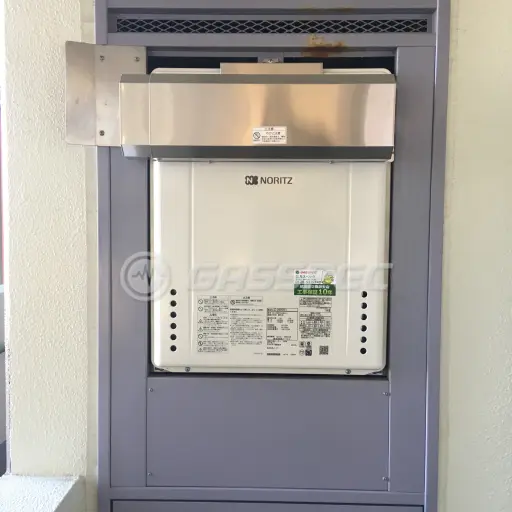 交換後の給湯器（ノーリツ GT-2460AWX-1 BL）