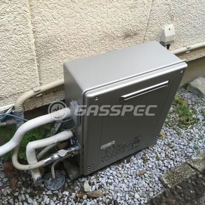 施工後の給湯器（ノーリツ GT-C2462ARX BL）