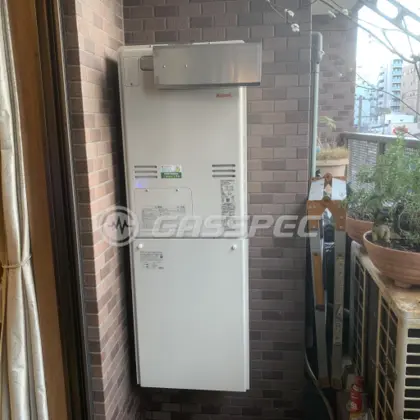施工後の暖房熱源機（リンナイ RUFH-A2400AA2-3）