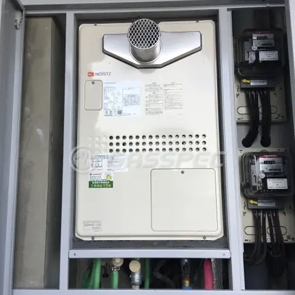 施工後の暖房熱源機（ノーリツ GTH-2444AWX3H-T-1 BL）