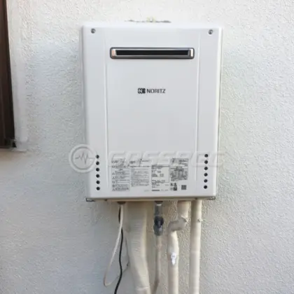 施工後の給湯器（ノーリツ GT-2060SAWX-1 BL）