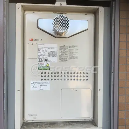 施工後の暖房熱源機（ノーリツ GTH-2444AWX3H-T-1 BL）