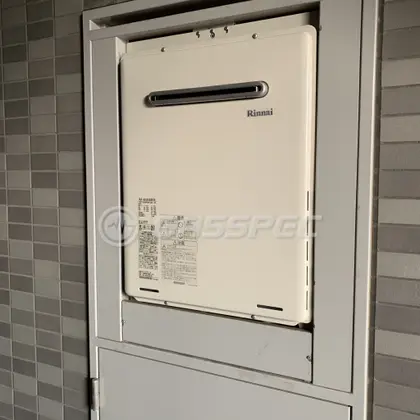 施工後の給湯器（リンナイ RUF-A2005SAW(B)）