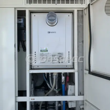 施工後の給湯器（ノーリツ GT-2460SAWX-T-1 BL）