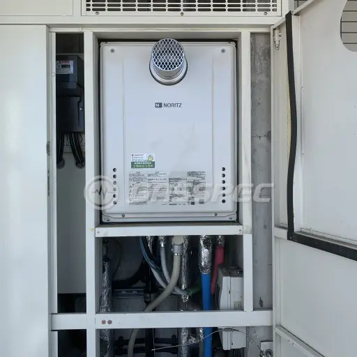 交換後の給湯器（ノーリツ GT-2460SAWX-T-1 BL）