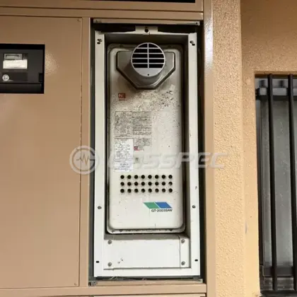 施工前の給湯器（GT-2003SAW-T）