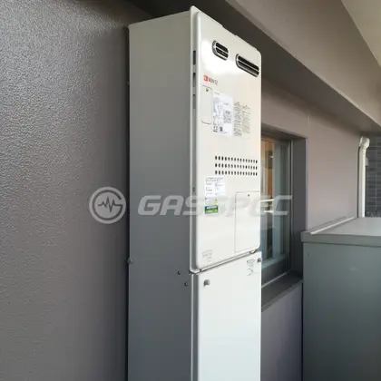 施工後の暖房熱源機（ノーリツ GTH-2444AWX3H-1 BL）