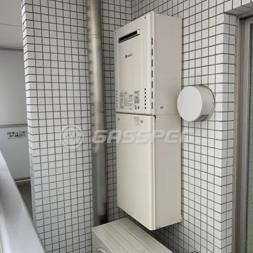 交換後の給湯器（ノーリツ GT-2060AWX-1 BL）
