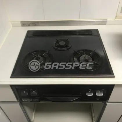 施工前のビルトインガスコンロ（PⅮｰⅮ631SGA-1R）