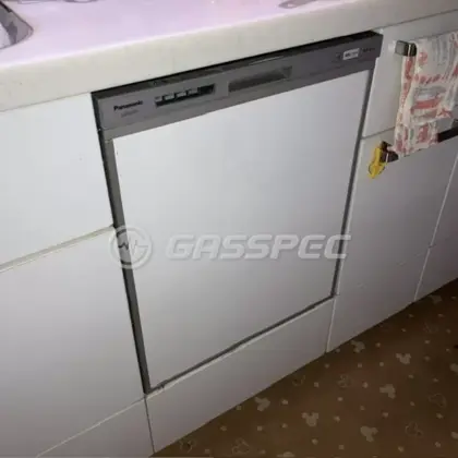 施工前のビルトイン食洗機（S45VD5SD）